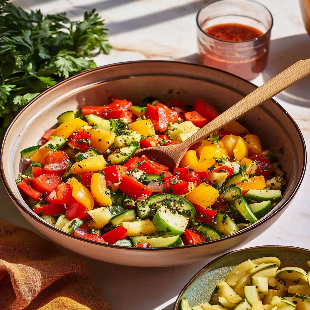 Viral Sweet Pepper Salad