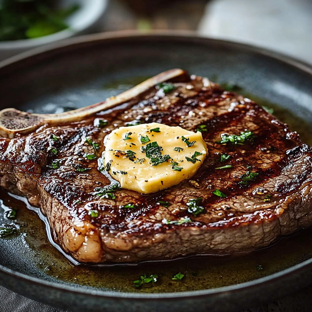 Sizzling Cowboy Butter Steak