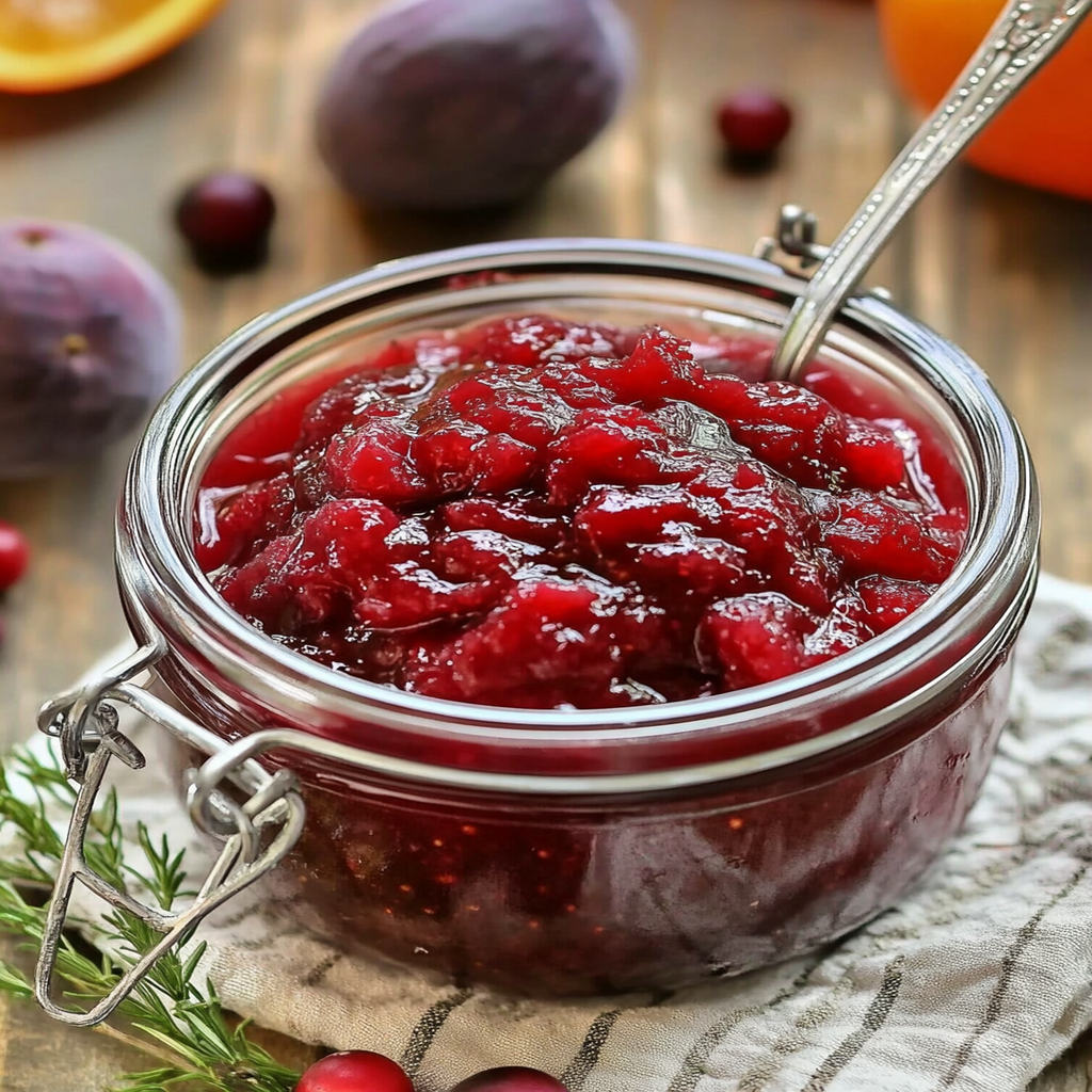 Cranberry Orange Fig Compote Cranberry Orange Fig Compote
