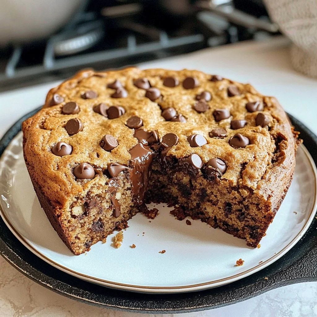 Cast-Iron Chocolate Chip Banana Bread: Warm & Irresistible - Family ...