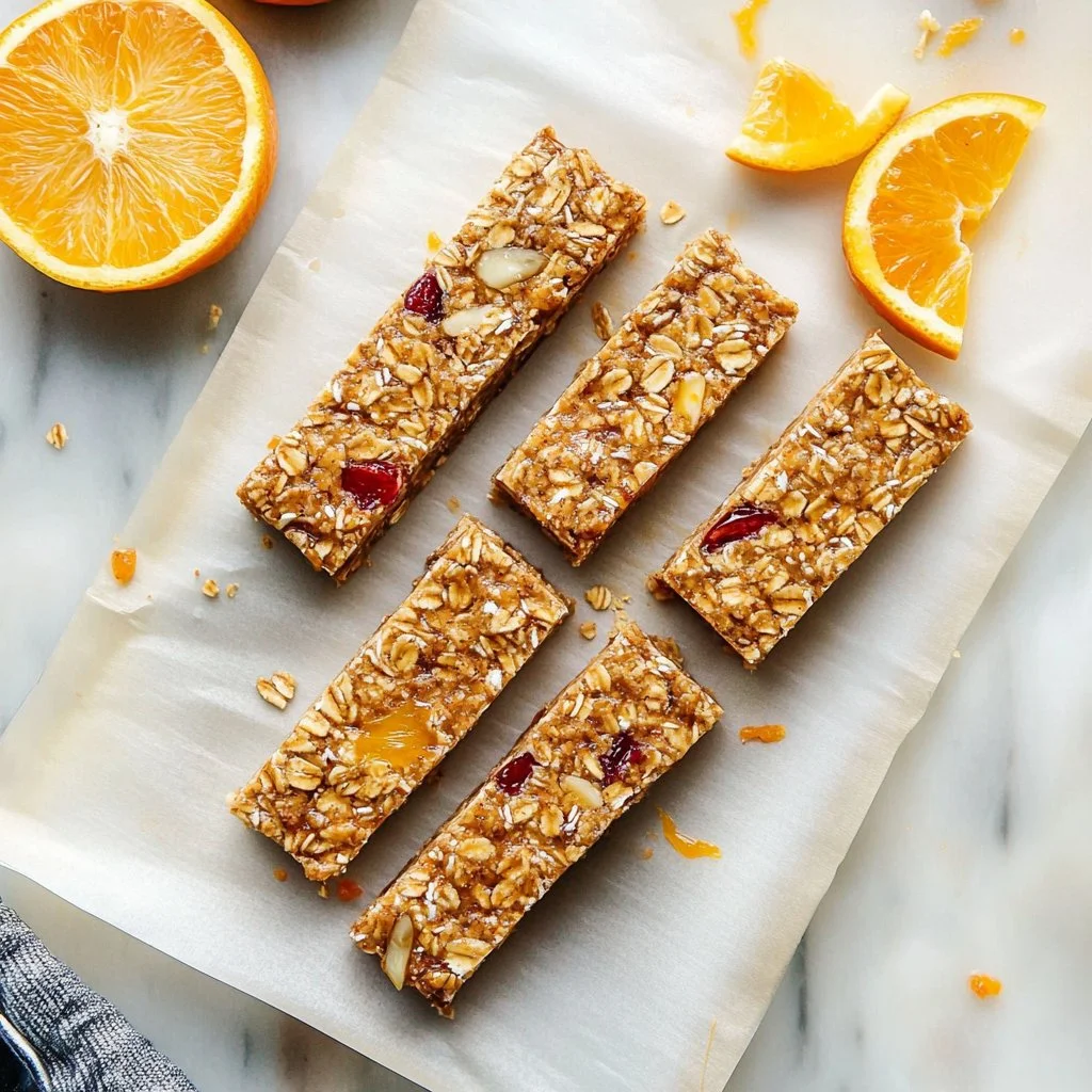 Orange Spice Granola Bars: Delightfully Chewy Treats - Family Recipe World